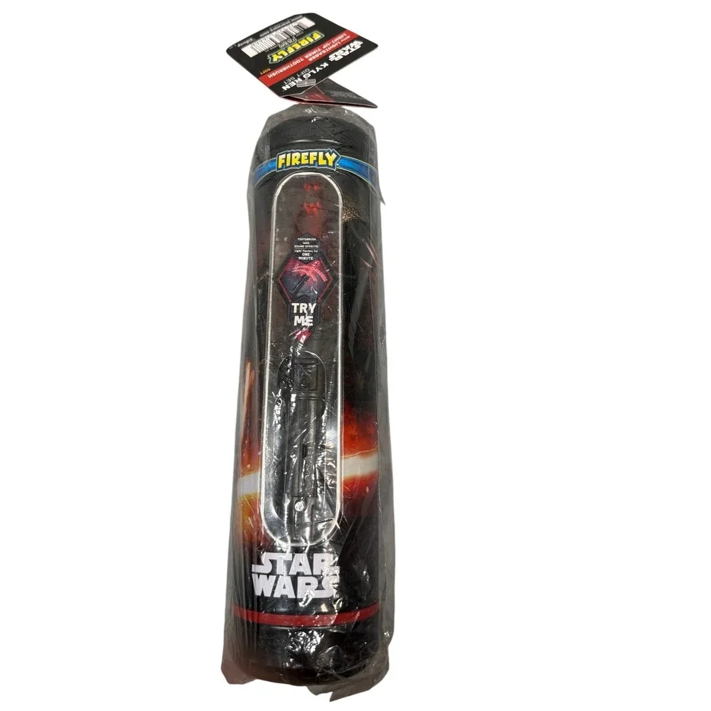 Firefly Star‎ Wars Kylo Ren Lightsaber Light-Up Timer Electronuc Toothbrush NWT
